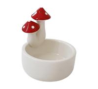 Candle Stick Holder - Ceramic Mushroom Candlestick Stand, Aromatherapy Diffuser Table Centerpiece | Votive Candle Holder for Birthday, Party, Wedding, Living Room, Kitchen Decor Accessory