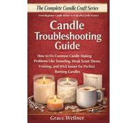Candle Troubleshooting Guide: How to Fix Common Candle Making Problems Like Tunneling, Weak Scent Throw, Frosting, and Wick Issues for Perfect Burning Candles