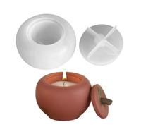 Candle Vessel Mold - 2.13 inches Non-Stick, Easy Release, Reusable, DIY