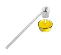 Candle Wick Dipper - Accessoires pour Snuffers de bougies, Extincteur en acier inoxydable mèche flamme renifler Manche long pour les amoureux