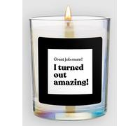 CandleHand Great Job Mum Chatty Candle à motifs Uni