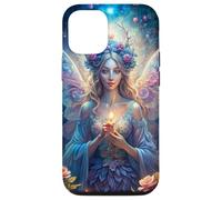 Candlelit Forest Fairy Floral Fantasy Moonlight Glow Look Coque pour iPhone 12/12 Pro