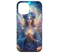 Candlelit Forest Fairy Floral Fantasy Moonlight Glow Look Coque pour iPhone 12 Mini