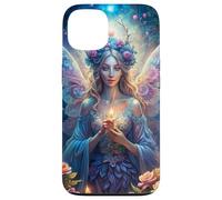 Candlelit Forest Fairy Floral Fantasy Moonlight Glow Look Coque pour iPhone 13