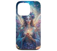 Candlelit Forest Fairy Floral Fantasy Moonlight Glow Look Coque pour iPhone 13 Pro