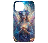 Candlelit Forest Fairy Floral Fantasy Moonlight Glow Look Coque pour iPhone 14
