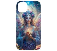 Candlelit Forest Fairy Floral Fantasy Moonlight Glow Look Coque pour iPhone 14 Plus