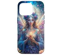 Candlelit Forest Fairy Floral Fantasy Moonlight Glow Look Coque pour iPhone 16 Pro