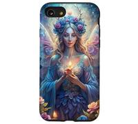 Candlelit Forest Fairy Floral Fantasy Moonlight Glow Look Coque pour iPhone SE (2020) / 7/8