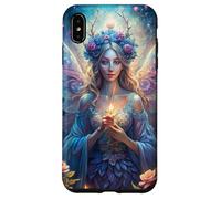 Candlelit Forest Fairy Floral Fantasy Moonlight Glow Look Coque pour iPhone XS Max
