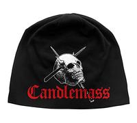 Candlemass - Candlemass - Skull & Logo JD Print [BEANIE HAT] BLACK