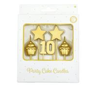 candles à gâteau Birthday - 10 ans