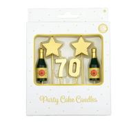 candles à gâteau Birthday - 70 ans