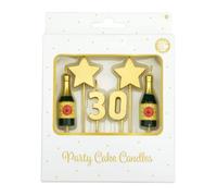 candles à gâteau d'anniversaire - 30 ans