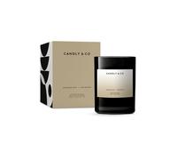 Candly&Co N° 1 Géranium - Bougie parfumée de luxe à l'encens/ 100% soja/verre fumé/mèche en coton/ 250g/ Géranium, encens, rose, bois d'Orient, ambre, musc blanc/Fabriquée à la main dans l'UE