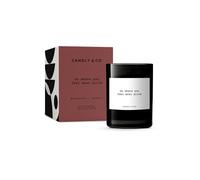 Candly&Co N°5 Allez là où vous vous sentez le plus vivant/Bougie parfumée de luxe/100% soja/Verre fumé/Mèche en coton/250g/Bergamote, néroli, menthe, thé vert, pin, poivre/Fabriqué à la main dans l'UE