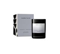 Candly&Co N° 6 Galbanum - Bougie parfumée de luxe au bois de santal/ 100% soja/verre fumé/mèche en coton/ 250g/ Galbanum, bois de santal, cardamome, ambre, papyrus, camomille