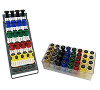 CanDo 10-3845 Digi-Flex Multi Large Clinic Pack, Deluxe, 5 Pre-Built Multis Plus 32 Button Set with Rack