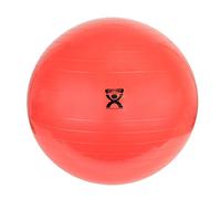 CanDo Ballon d’Exercice Gonflable 95 cm Rouge - Grand Ballon de Stabilité Antidérapant pour l’Équilibre, le Renforcement du Tronc et la Coordination | Charge Maximale 136 kg