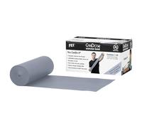 CanDo Bande d’Exercice Sans Latex en Rouleau 5,5 m - Argent (Extra Forte) - Bande de Résistance Professionnelle pour Physiothérapie et Ergothérapie