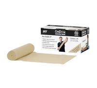 CanDo Bande d’Exercice Sans Latex en Rouleau 5,5 m - Beige (XX-Légère) - Bande de Résistance pour Physiothérapie et Ergothérapie