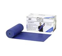 CanDo Bande de Résistance en Rouleau 5,5 m - Bleue (Forte) - Bande de Résistance en Latex Naturel pour Physiothérapie et Ergothérapie