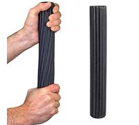 CanDo Barre d’Exercice Twist-n-Bend 30,5 cm Noire, Résistance Extra Élevée - Outil de Renforcement des Mains, des Poignets et des Épaules pour la Physiothérapie et l’Ergothérapie