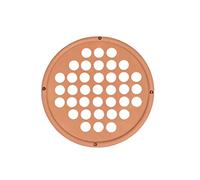 CanDo Exerciseur de Main, Diamètre 17,78 cm, Beige - Résistance Extra Légère (XX-Légère), Appareil de Rééducation de la Main et des Doigts pour la Physiothérapie et l’Ergothérapie