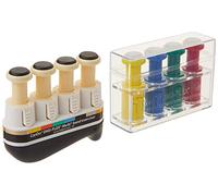 CanDo Digi-Flex Multi Kit de Démarrage Progressif, Exercisateur de Main avec Boutons Interchangeables pour les Doigts, 8 Niveaux de Résistance