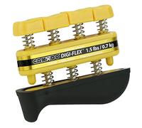 CanDo Digi-Flex Système d'Exercice pour les Doigts et la Main, Extra Souple, Jaune
