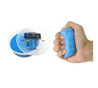 CanDo® Exercices de mains - Bleu élevé - Silicone
