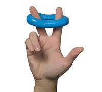 CanDo® Exercices de mains - Bleu élevé - Silicone