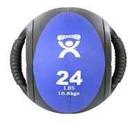 CanDo Médecine-Ball Cando Poignée Double Bleu 10,9 kg