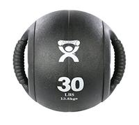 CanDo Médecine-Ball Cando Poignée Double Noire 13,6 kg