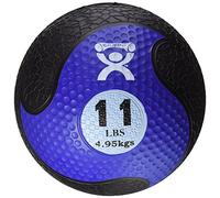 CanDo Médecine-Ball en Caoutchouc Bleu 4,95 kg