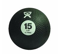 CanDo Médecine-Ball en Caoutchouc Noire 6,8 kg
