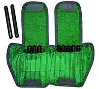 CanDo Paire de Poids de Cheville Réglables 2,3 kg Chacun Vert - Poids Ajustables avec Inserts Amovibles pour Renforcement des Jambes, Rééducation et Exercices Fitness
