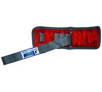 CanDo Paire de Poids de Poignet Réglables 1,8 kg Chacun Rouge - Poids Ajustables avec Inserts Amovibles pour Renforcement des Bras, Rééducation et Exercices Fitness