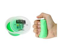CanDo TheraPutty antimicrobien - Pâte à malaxer - 85 g - vert (moyen)