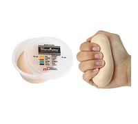 CanDo TheraPutty Antimicrobienne pour Exercices de la Main - Résistance XX-Souple (Beige, 85 g) | Entraîneur Doux de Préhension pour Physiothérapie et Ergothérapie