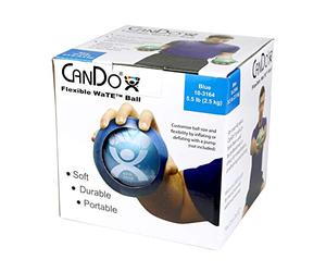 Cando W40124 Balle Lestée Cando, 2,5 kg, Bleu