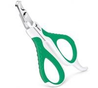 Candure Coupe Ongles Chien Pour Coupe Griffes Chien Et Coupe Ongle Chat- Acier Inoxydable Chien Toilettage Coupe Ongles Pour Animaux De Compagnie (Blanc/Vert, Petit)
