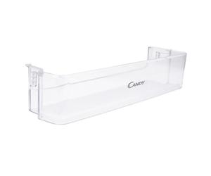 CANDY 43008331 Clayette Porte-Bouteilles en Plastique pour Réfrigérateur | Pièce d’Origine Candy, Plastique Transparent Antichoc, Montage par Encliquetage, pour Bouteilles et Canettes