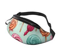 Candy And Lollipops Sac banane pour homme et femme Sac banane réglable