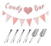 Candy Bar Decoration,Candy Bar Zubehör,Guirlande Candy Bar,Candybar Zubehör Set,Banderole Candy Bar,Candy Bar Schild,Bannière Candy Bar