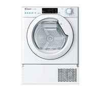 Candy BCTD H7A1TE-S Sèche-linge encastrable - Pompe à chaleur, 7 kg, Départ différé, Contrôle à distance avancé (Wi-Fi & BLE), Blanc