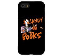 Candy Books Halloween Goose Reading Delight Coque pour iPhone SE (2020) / 7 / 8