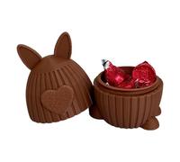 Candy Bowl - Support En Forme De Lapin De Pâques Imprimé En 3D, Plat De Friandises De Lapin Mignon, Récipient De Bonbons Réutilisable | Bol De Service Décoratif Pour Table De Bureau, Cuisine De Fête À