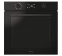 Candy C-Bake 600 CA6 N3B3YTB, Four multifonction, 78L, WIFI, 3300 W, 1 plateau et 1 grille, ventilateur radial, pyrolyse + aqualyse, convection, 12 fonctions, porte 4 verres, Full Black