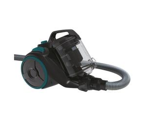 Candy CAF34HM 011 Aspirateurs-traîneaux ALL FLOORS 30 SANS SAC, Unique Technologie Cyclonique, Hepa lavable, récipient 2,5 litri, raggio d'azione 7,5 portée, Luxor Black